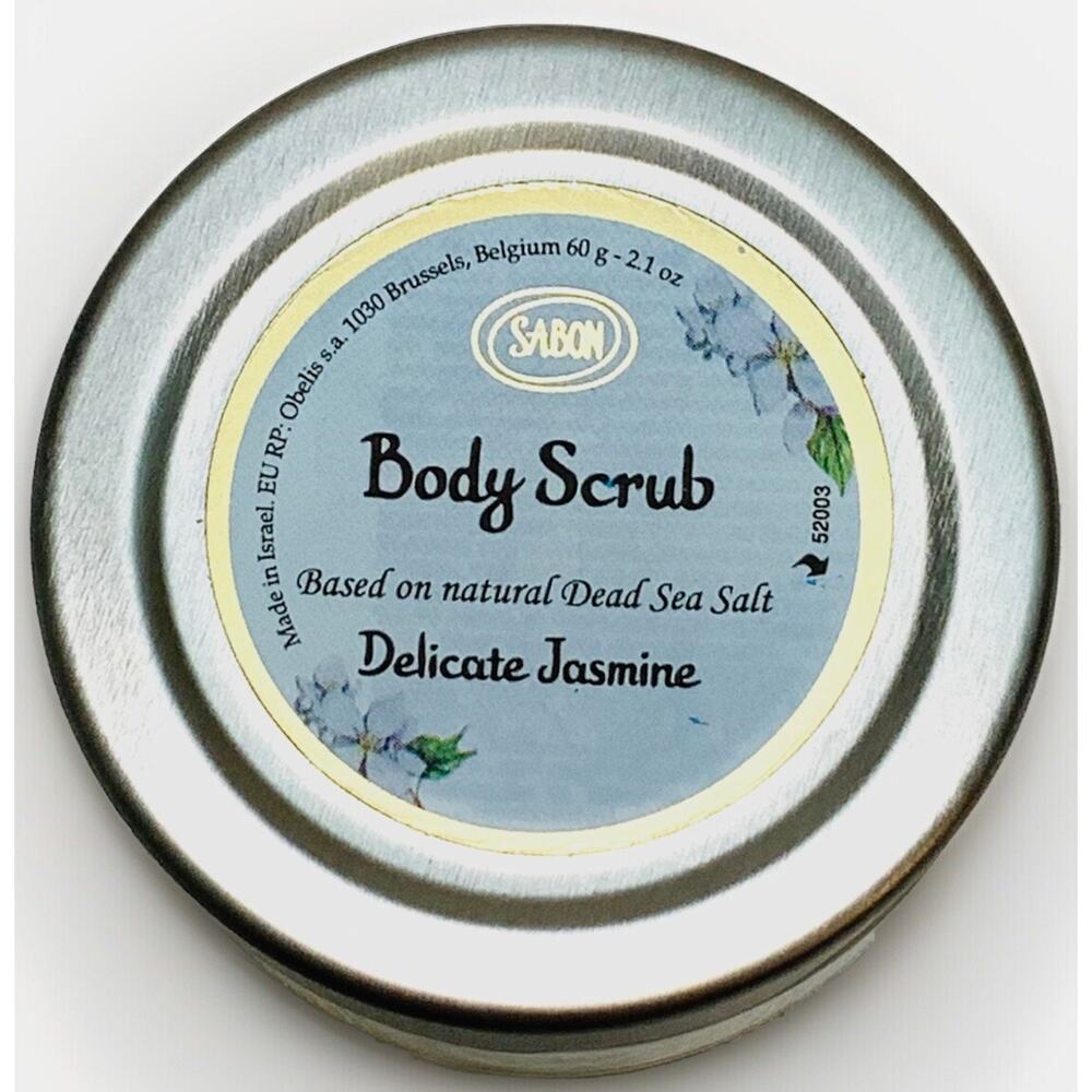 New! SABON  Body Scrub  - Delicate Jasmine - 60g Travel size
